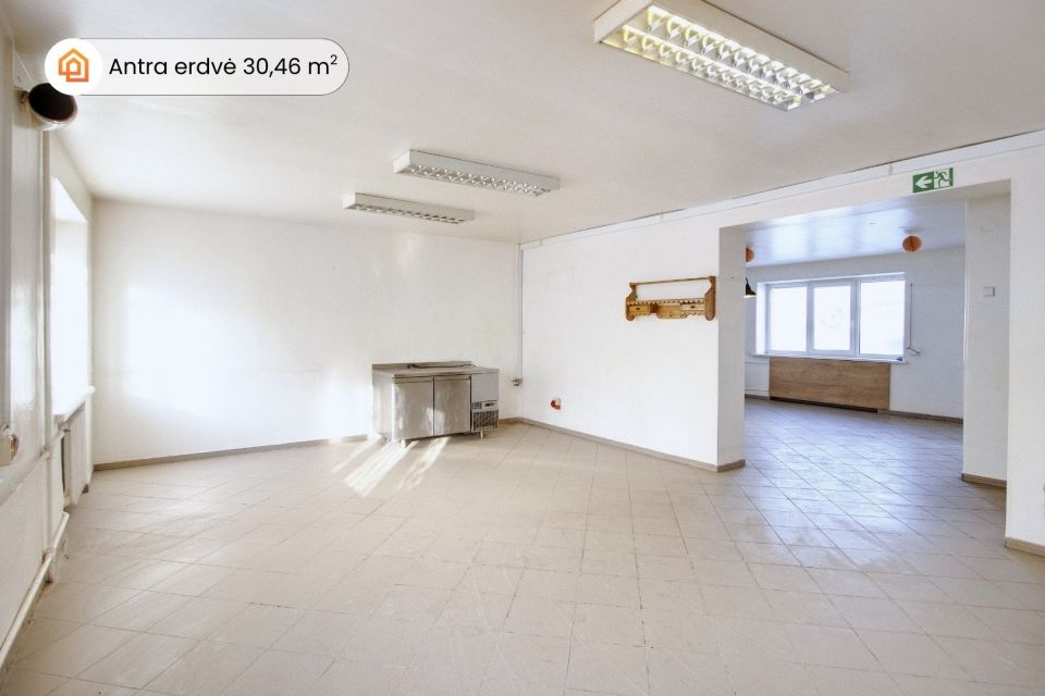 Nuomuojamos &scaron;viesios, tvarkingos komercinės paskirties patalpos Kaune, Taikos pr. 2