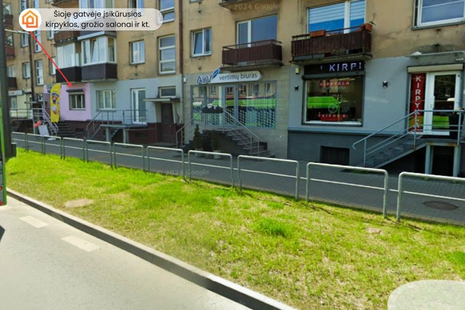 Nuomuojamos &scaron;viesios, tvarkingos komercinės paskirties patalpos Kaune, Taikos pr. 2