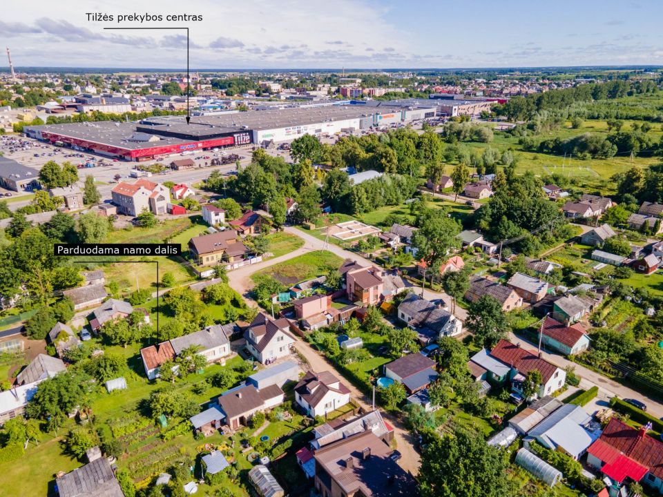 Parduodama namo dalis šalia miesto centro, Kalniuko mikrorajone, Nidos g. 16, Šiauliai!