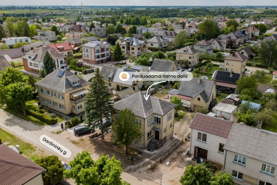 Parduodama pusė namo už 1 k. buto kainą - Daržininkų g. 3, Vijoliuose, &Scaron;iauliu r.