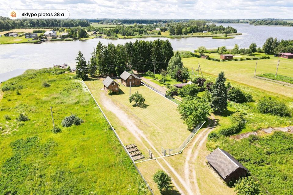Parduodama sodyba ant ežero kranto, gamtos apsuptyje Radviliškio r., Kurklių k.