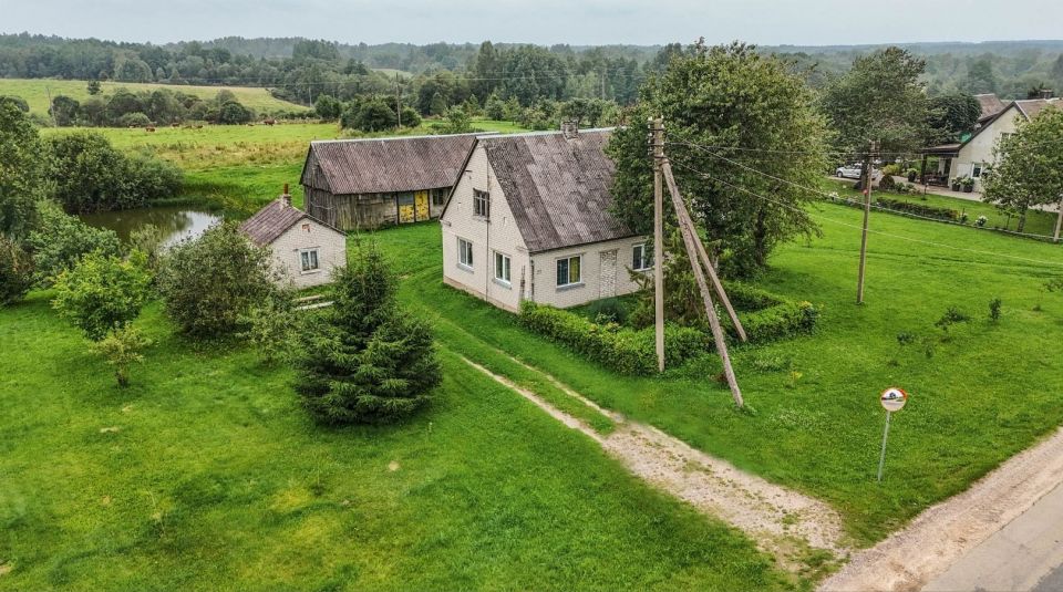 Parduodama sodyba ežerų ir miškų apsuptyje, Telšių r., Kegų k., Ilgio g. 27
