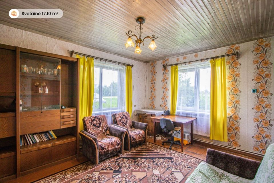 Parduodama sodyba ežerų ir miškų apsuptyje, Telšių r., Kegų k., Ilgio g. 27