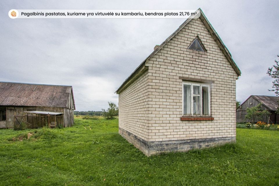 Parduodama sodyba ežerų ir miškų apsuptyje, Telšių r., Kegų k., Ilgio g. 27