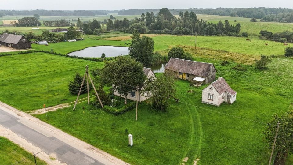 Parduodama sodyba ežerų ir miškų apsuptyje, Telšių r., Kegų k., Ilgio g. 27