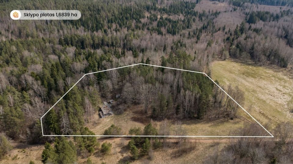 Parduodama sodyba gamtos apsuptyje, netoli Svilės &scaron;altinių &ndash; Gudmoni&scaron;kės k., Kelmės r.