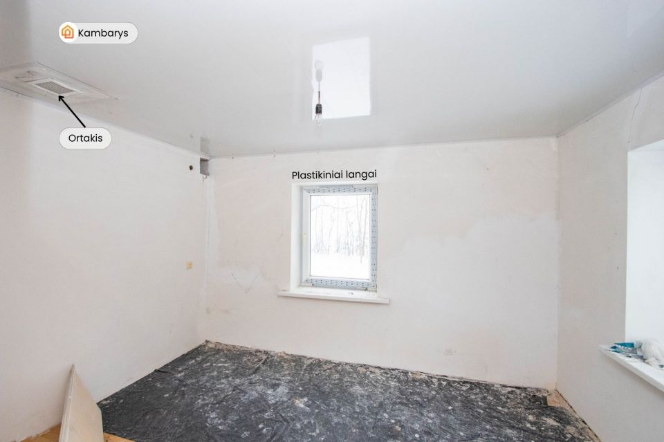 Parduodama sodyba ramioje vietoje, Pakruojo rajone, Butniūnų kaime, Žalioji g. 3