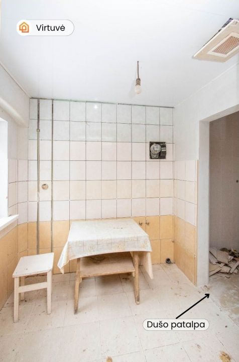 Parduodama sodyba ramioje vietoje, Pakruojo rajone, Butniūnų kaime, Žalioji g. 3