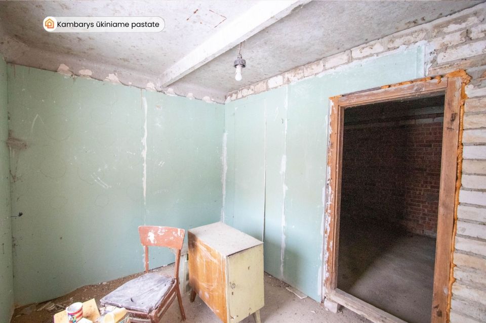 Parduodama sodyba ramioje vietoje, Pakruojo rajone, Butniūnų kaime, Žalioji g. 3