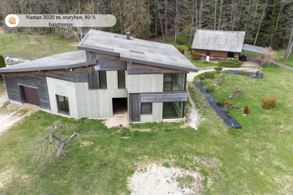 Parduodama sodyba su 3,35 ha. žemės sklypu, Prienų r., &Scaron;ilėnų k., Mi&scaron;ko g.