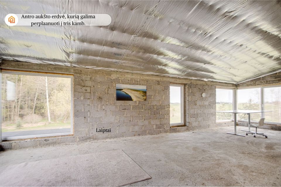 Parduodama sodyba su 3,35 ha. žemės sklypu, Prienų r., &Scaron;ilėnų k., Mi&scaron;ko g.