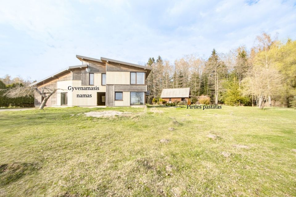 Parduodama sodyba su 3,35 ha. žemės sklypu, Prienų r., &Scaron;ilėnų k., Mi&scaron;ko g.