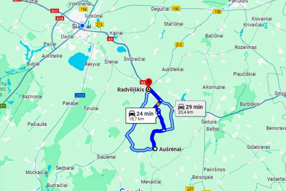Parduodama sodyba su 59,74 arų namų valdos sklypu Aušrėnų k., Radviliškio r.