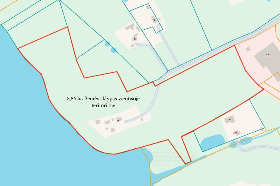 Parduodama sodyba su 5,86 ha. žemės sklypu, Elekrėnų sav., Obenių k.