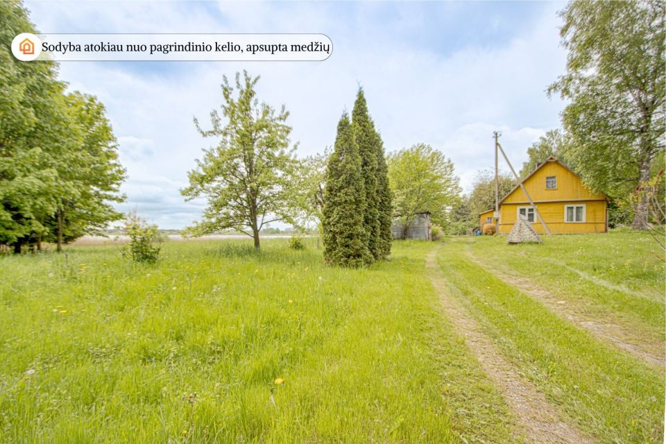 Parduodama sodyba su 5,86 ha. žemės sklypu, Elekrėnų sav., Obenių k.