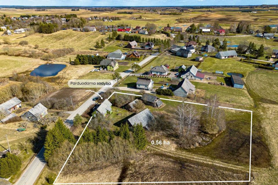 Parduodama sodyba su 7,36 ha bendro ploto sklypais Platelių g. 5, Žemaičių Kalvarijoje, Plungės r.