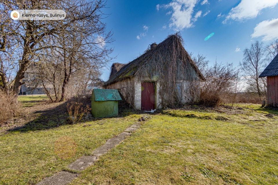 Parduodama sodyba su 7,36 ha bendro ploto sklypais Platelių g. 5, Žemaičių Kalvarijoje, Plungės r.