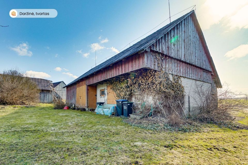 Parduodama sodyba su 7,36 ha bendro ploto sklypais Platelių g. 5, Žemaičių Kalvarijoje, Plungės r.