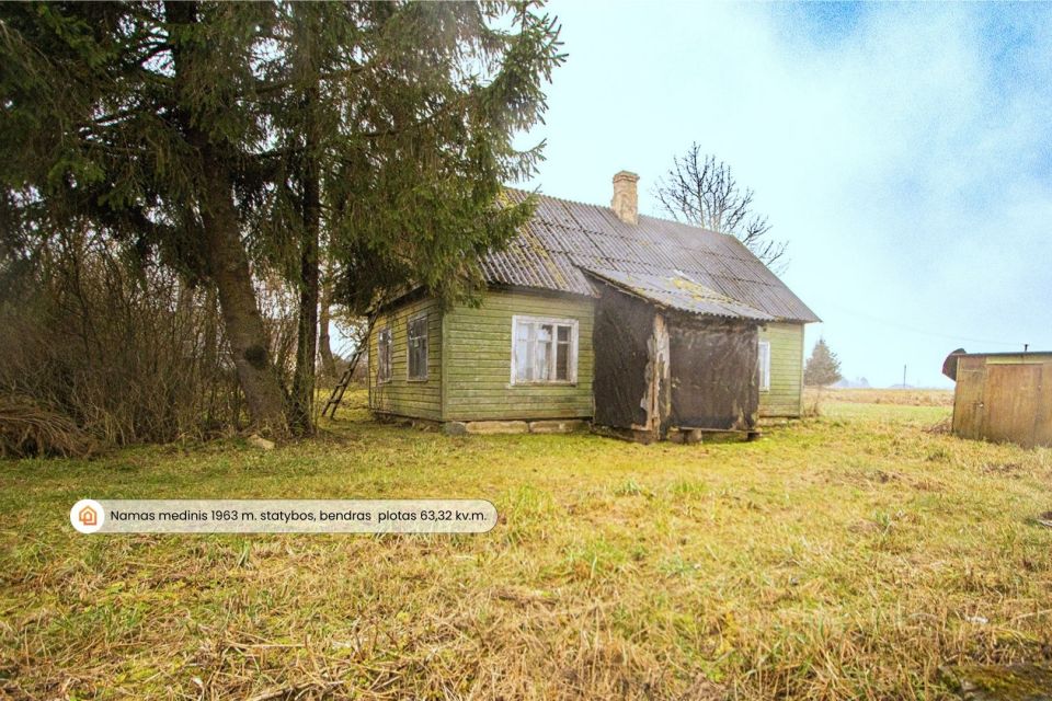 Parduodama sodyba su sklypu Kai&scaron;iadorių r., Kaugonių km., &Scaron;ilų g 49