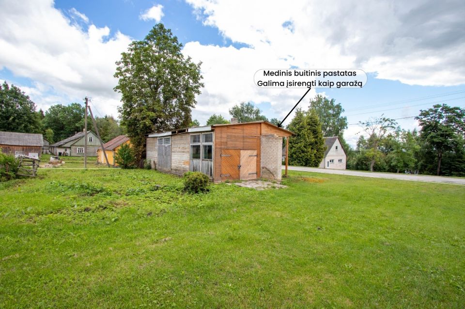 Parduodama sodyba vaizdingoje vietoje, Radvili&scaron;kio rajone, &Scaron;aukoto mstl., &Scaron;iaulėnų g. 38