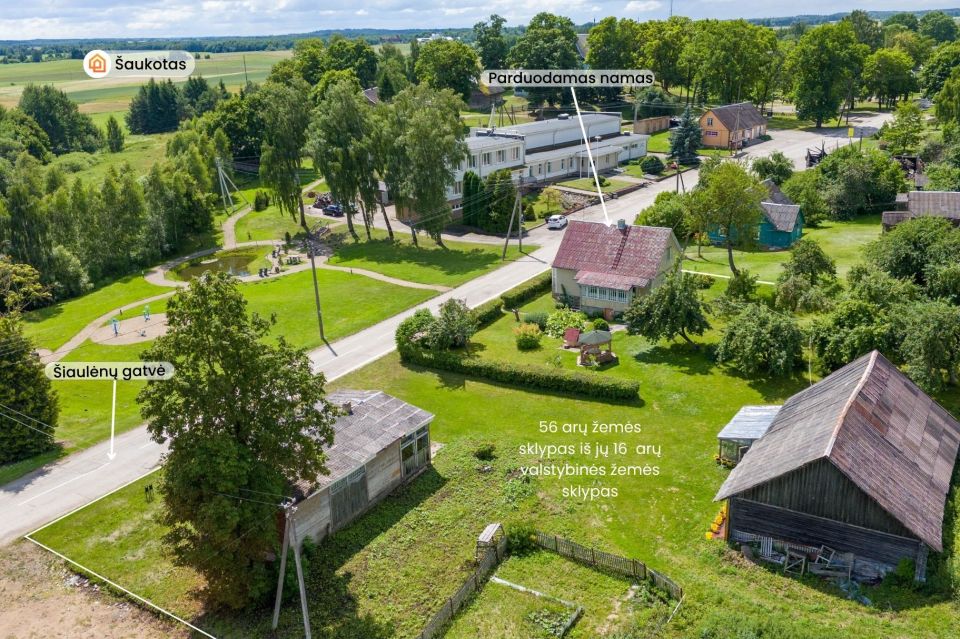 Parduodama sodyba vaizdingoje vietoje, Radvili&scaron;kio rajone, &Scaron;aukoto mstl., &Scaron;iaulėnų g. 38