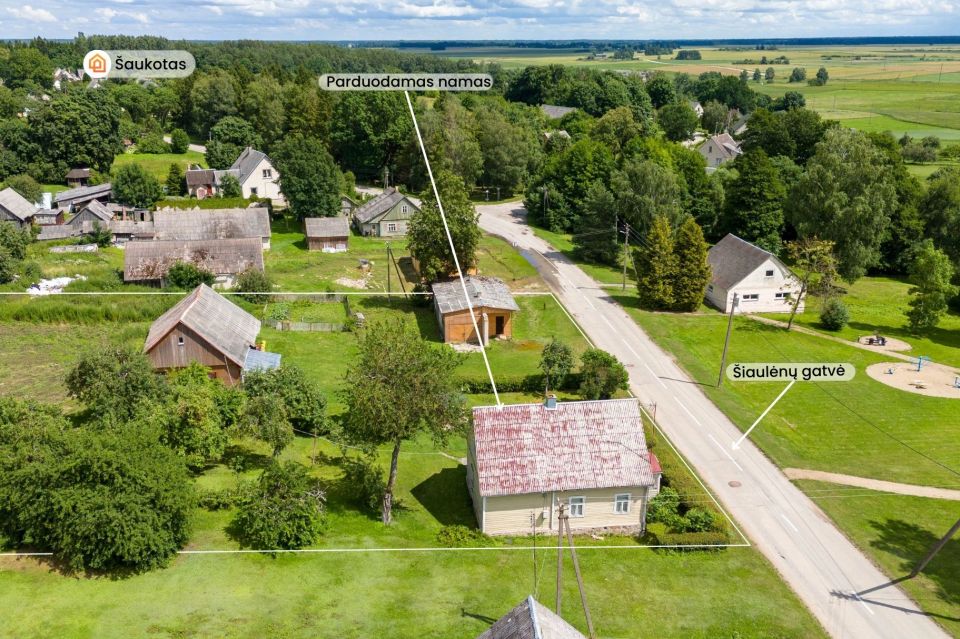 Parduodama sodyba vaizdingoje vietoje, Radvili&scaron;kio rajone, &Scaron;aukoto mstl., &Scaron;iaulėnų g. 38