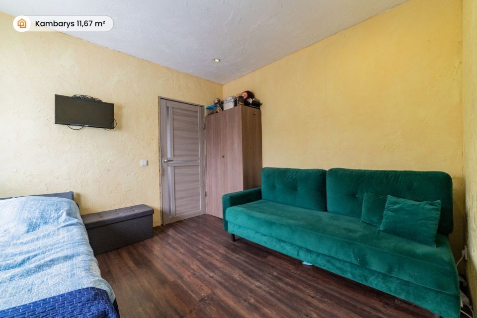 Parduodama suremontuota mūrinio namo dalis Vijoliuose, Agronomijos g. 6, &Scaron;iaulių r.