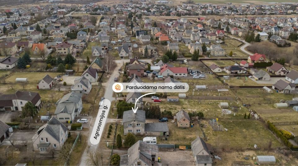 Parduodama suremontuota mūrinio namo dalis Vijoliuose, Agronomijos g. 6, &Scaron;iaulių r.
