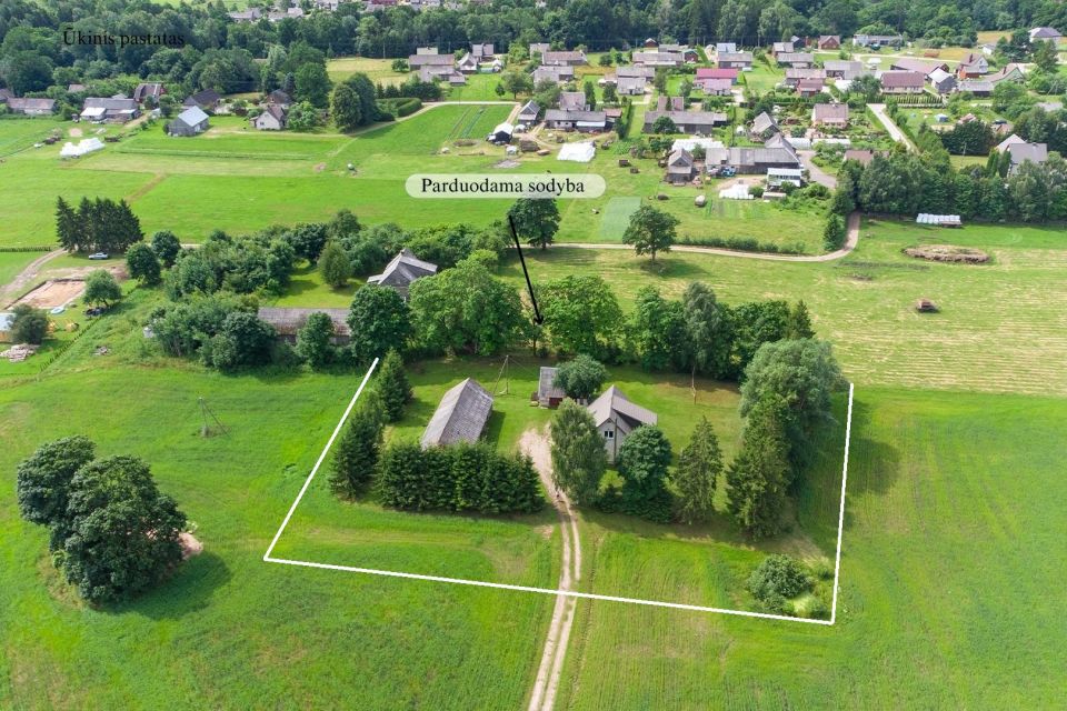 Parduodama tvarkinga vienkiemio sodyba &Scaron;ilalės r., Kunigi&scaron;kių k. Pievų g.