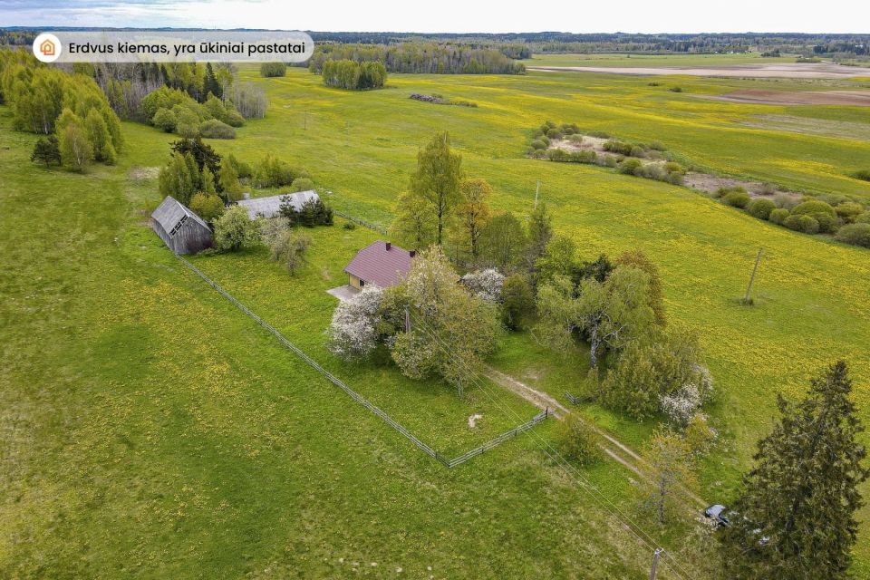 Parduodama unikali, pilnai įrengta sodyba su 3,64 bendro ploto sklypais Telšių r., Užminijų I k.