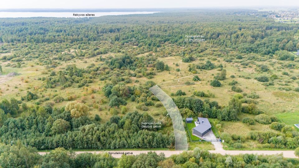 Parduodamas 10 arų sklypas Šiaulių mieste, Gabijos gatvėje 8A