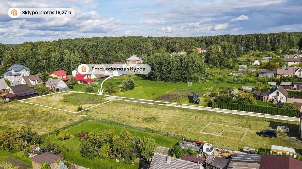 Parduodamas 16,27 arų namų valdos sklypas Mažeikiuose, &Scaron;iaurės g. 9A.