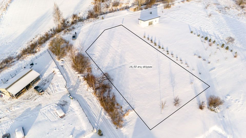 Parduodamas 16,50 arų namų valdos sklypas Matkaičių g. 15, Auk&scaron;telkės k., &Scaron;iaulių r.