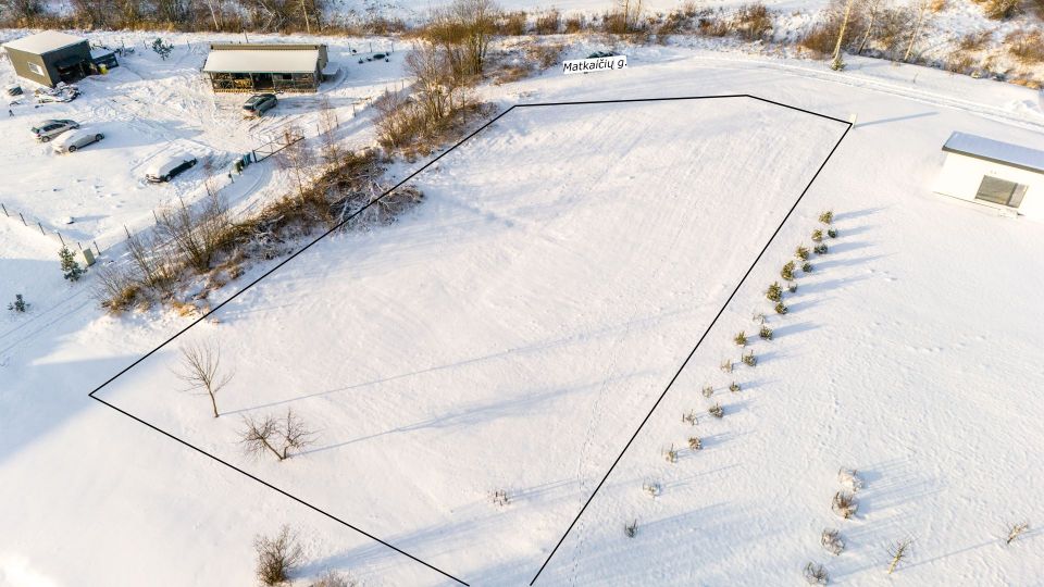 Parduodamas 16,50 arų namų valdos sklypas Matkaičių g. 15, Auk&scaron;telkės k., &Scaron;iaulių r.