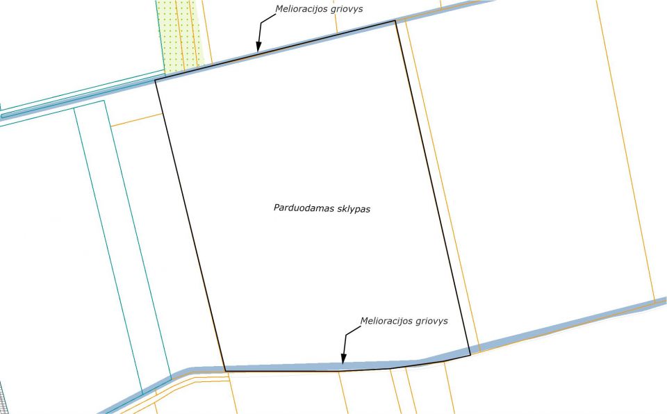Parduodamas 17,24 ha, aukšto našumo balą turintis žemės ūkio paskirties sklypas, Suginčių k., Akmenės r.