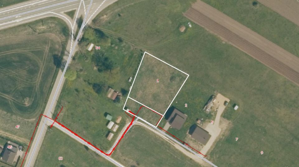 Parduodamas 18,26 arų žemės sklypas Pievų g. 1, Vinkšnėnai, Šiaulių r.