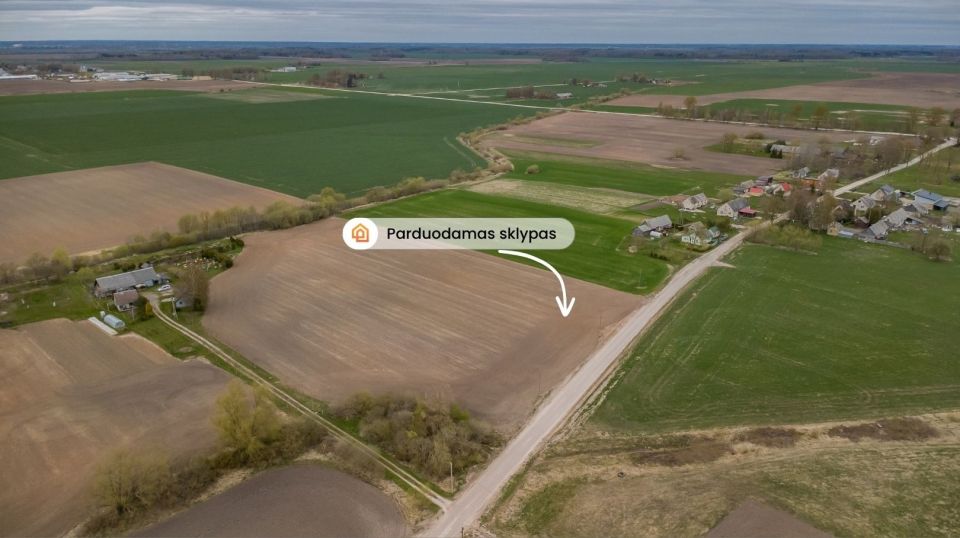 Parduodamas 1,0451 ha žemės ūkio paskirties sklypas Sereikių k., &Scaron;iaulių r.