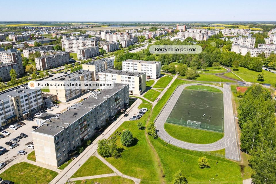 Parduodamas 1 kambario butas Gegužių g. 47, Šiauliuose