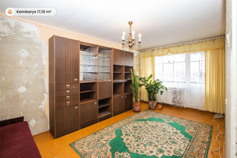 Parduodamas 1 kambario butas Mažeikiuose, Draugystės g.