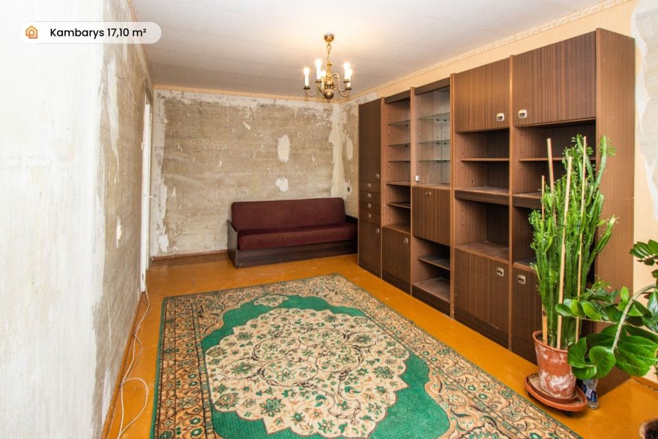 Parduodamas 1 kambario butas Mažeikiuose, Draugystės g.