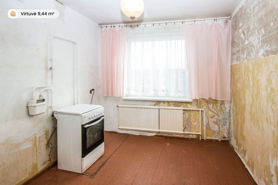 Parduodamas 1 kambario butas Mažeikiuose, Draugystės g.