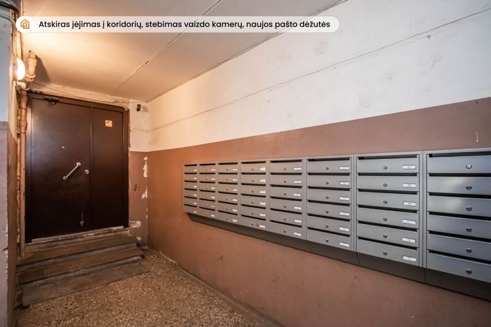 Parduodamas 1 kambario butas Pramonės g. 2, Šiauliuose
