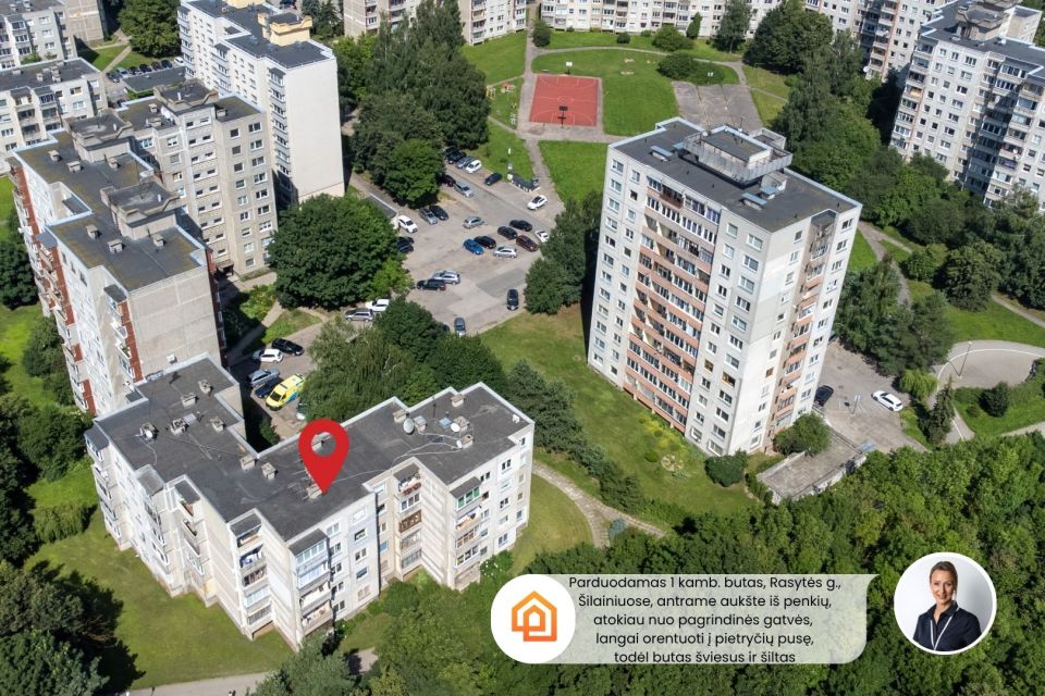 Parduodamas 1 kambario butas Rasytės g. 26, Kaunas