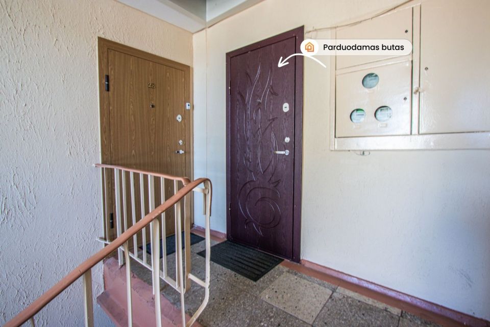 Parduodamas 1 kambario butas renovuotame name, Draugystės g. Mažeikiuose