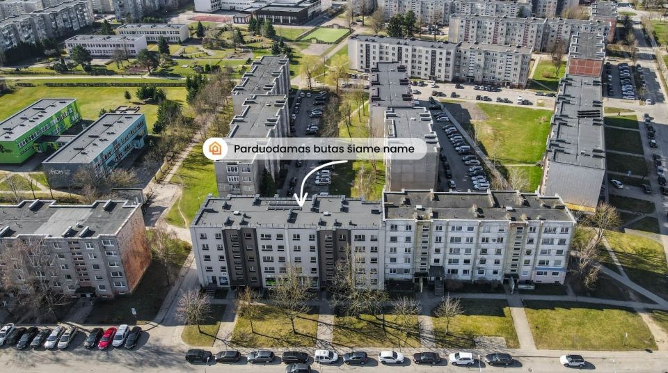 Parduodamas 1 kambario butas renovuotame name, Draugystės g. Mažeikiuose