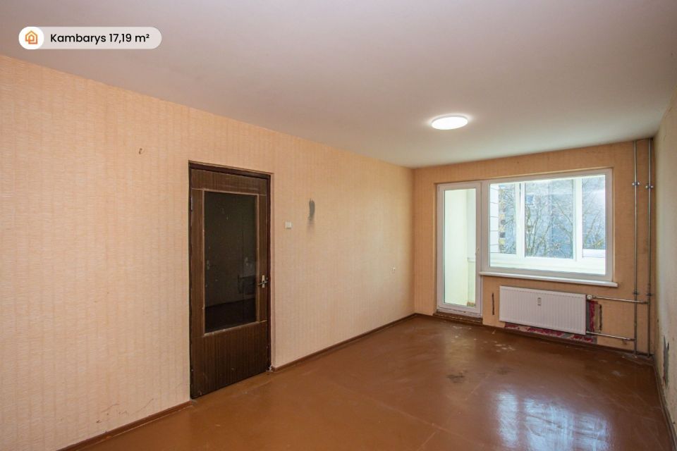 Parduodamas 1 kambario butas, renovuotame name, J. Tumo-Vaižganto g. 6, Mažeikiuose