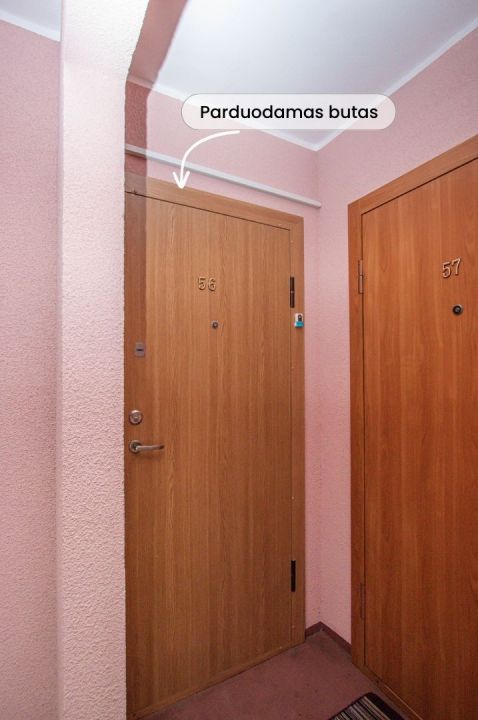 Parduodamas 1 kambario butas, renovuotame name, J. Tumo-Vaižganto g. 6, Mažeikiuose