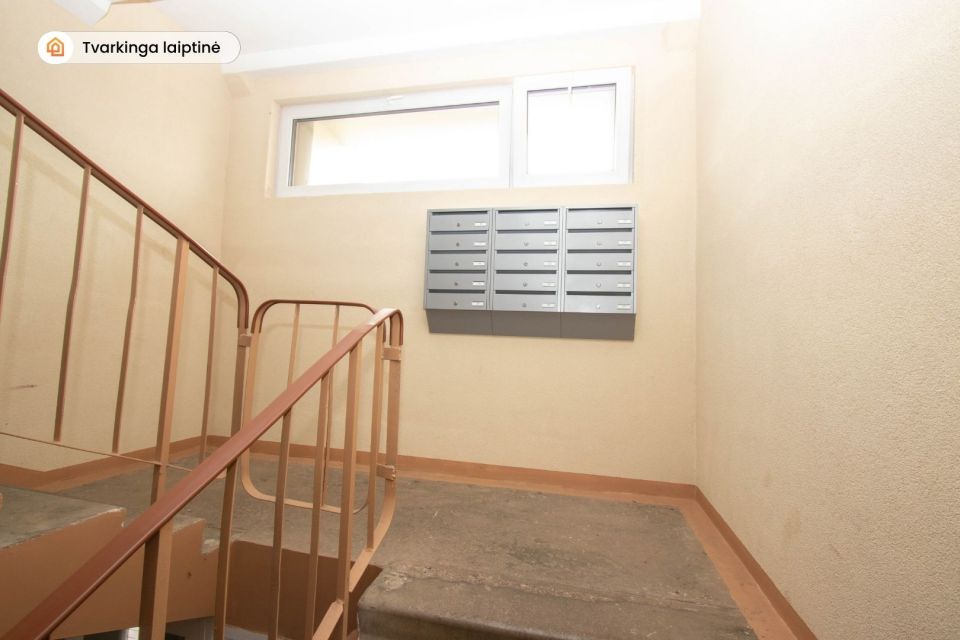 Parduodamas 1 kambario butas renovuotame name Ventos mieste