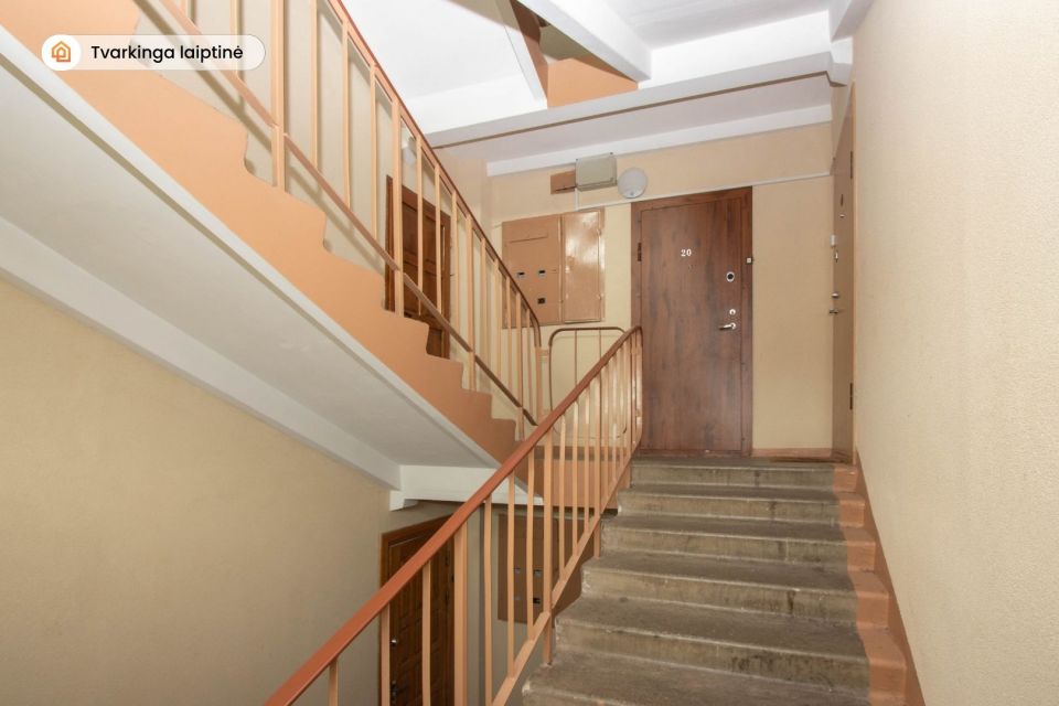 Parduodamas 1 kambario butas renovuotame name Ventos mieste