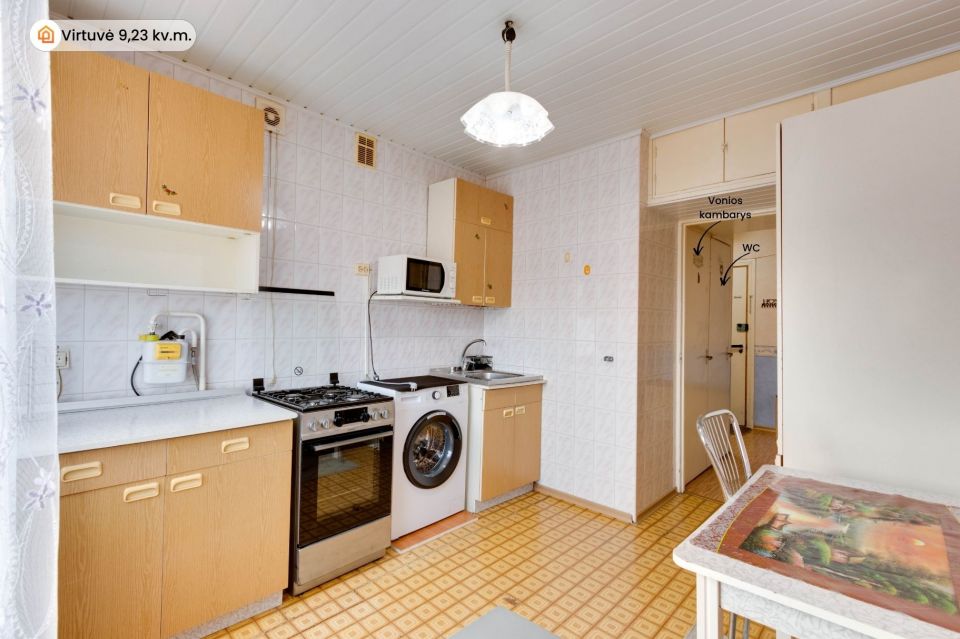 Parduodamas 1 kambario butas &Scaron;iauliuose, Architektų g. 50